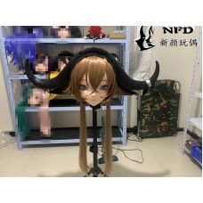 (NFD035)Customize Handmade Crossdress Full Head Female/Girl Resin Japanese Cartoon Character Animego Cosplay Kigurumi Mask (NFD035)Customize Handmade Crossdress Full Head Female/Girl Resin Japanese Cartoon Character Animego Cosplay Kigurumi Mask